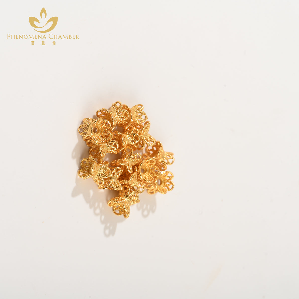 PHENOMENA CHAMBER Gold-plated silver metal fittings 1009