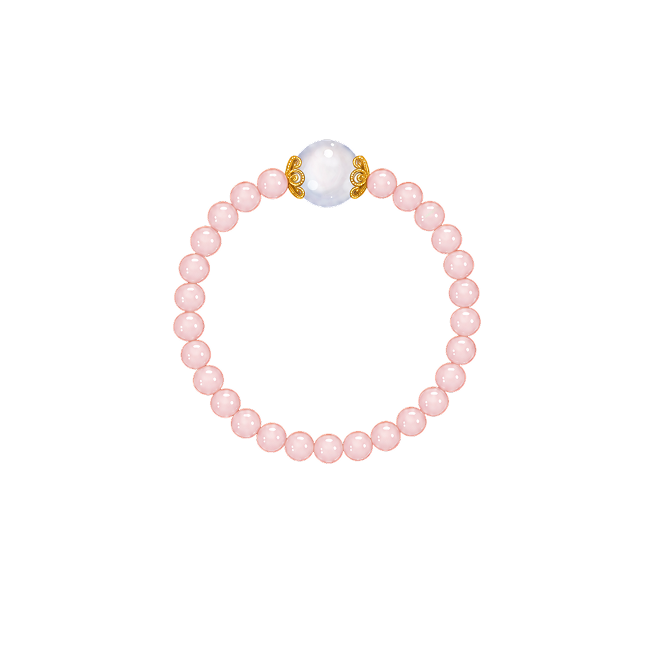 Hopo Gem Atelier (Hopo & Co.) YG Lotus Serenity Bracelet