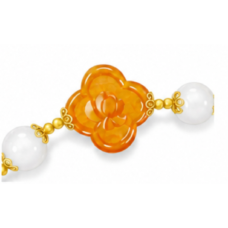 Hopo Gem Atelier (Hopo & Co.) YG Emerald Grace Bracelet Twelve perfumed Era Bloom Afloat