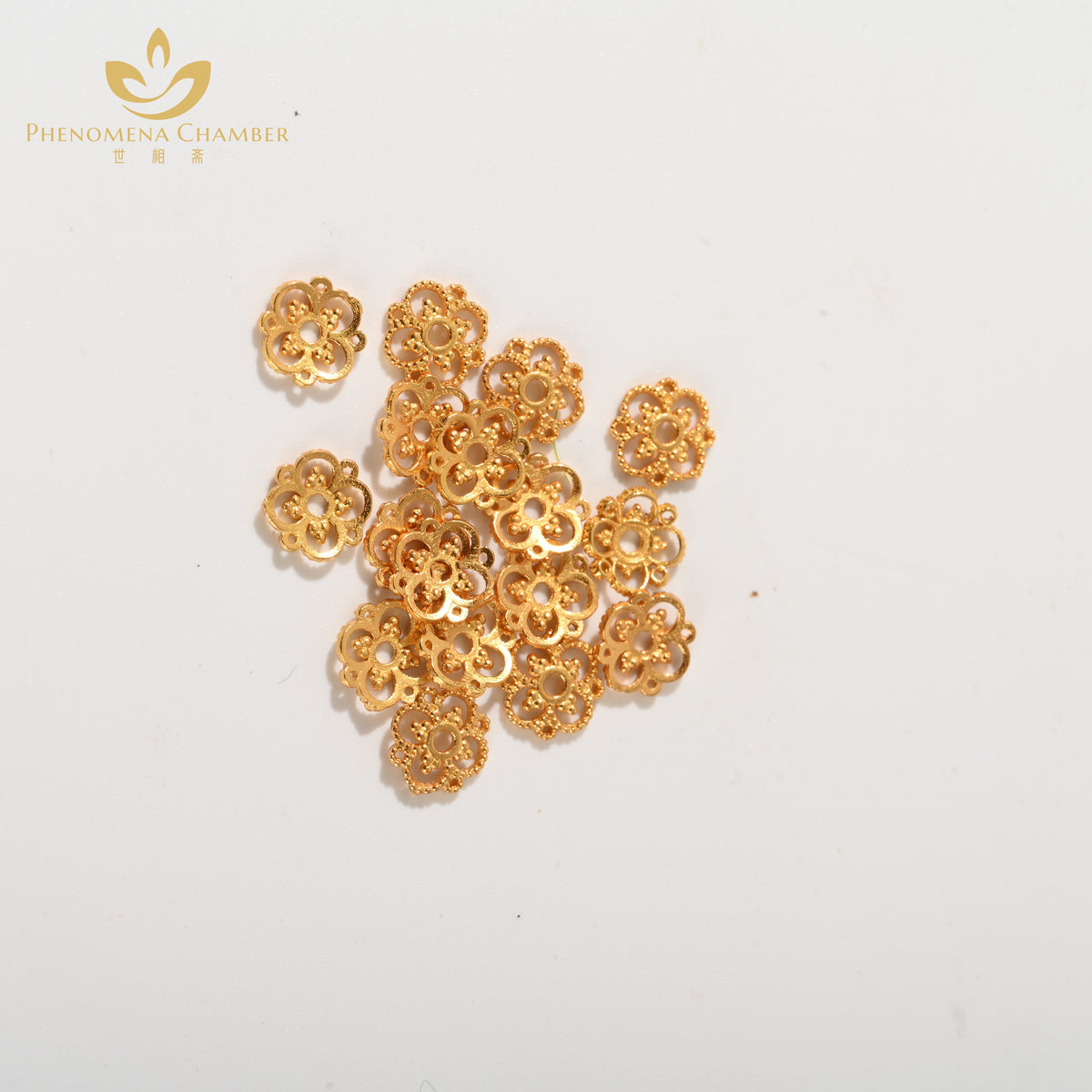 PHENOMENA CHAMBER Gold-plated silver metal fittings  1007
