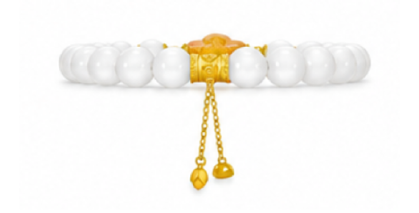 Hopo Gem Atelier (Hopo & Co.) YG Lotus Serenity Bracelet  Twelve perfumed Era